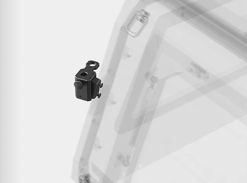 2in1 Flagpole Bracket（Match the Radio Antenna）